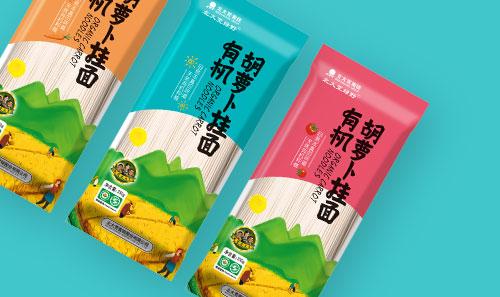 北大荒挂面包装设计·星空电子设计